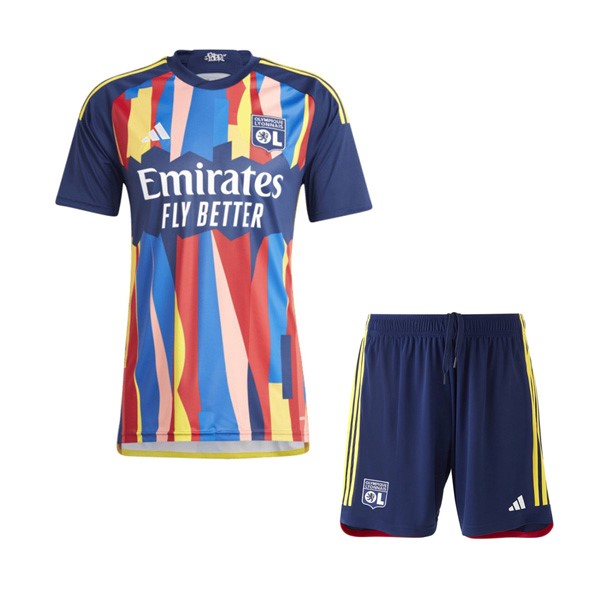 Trikot Lyon Ausweich Kinder 2023-2024